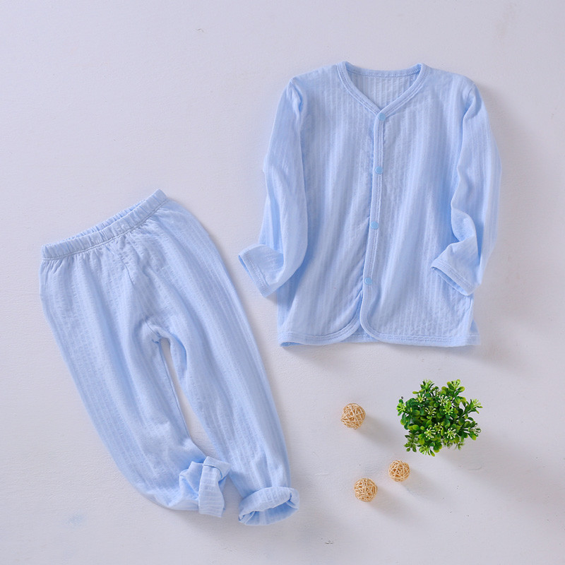 苏宁自营]龙之涵 新生婴儿衣服春秋外出服男女宝宝套装纯棉夏季薄款