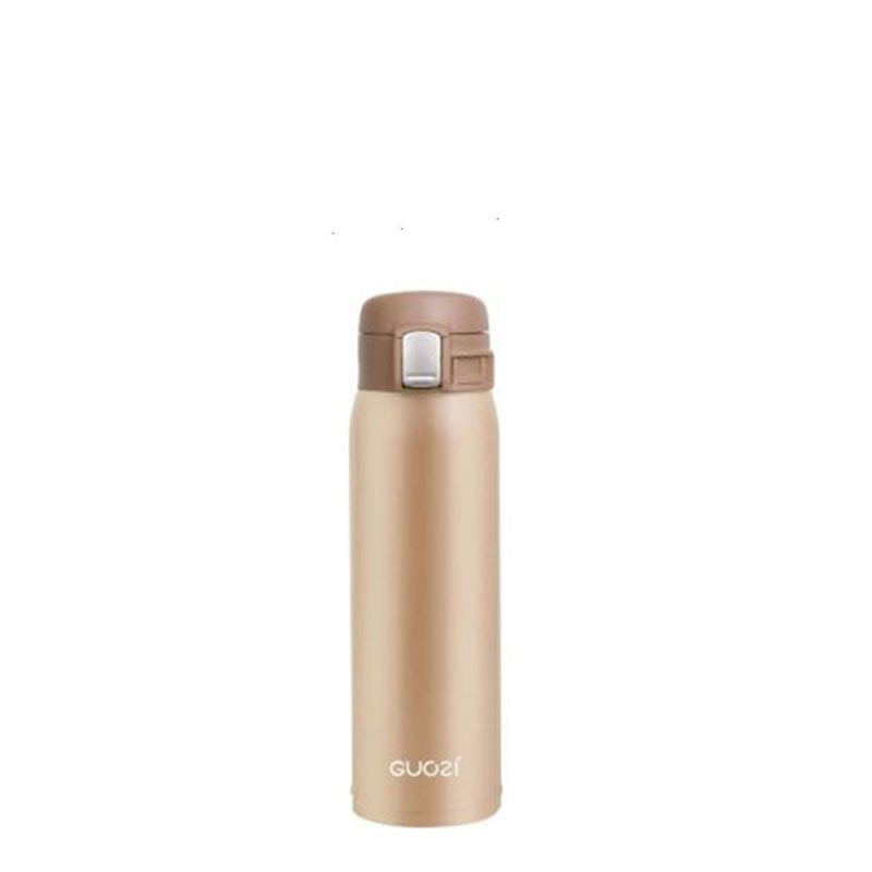 果兹（GUOZI）道尔 真空 保温杯 450ml GZ-B17（单位：个） 黑色 黑色