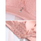 依曼丽性感文胸 刺绣一片式胸罩无钢圈聚拢收副乳内衣女DYK9337 75B 肤色