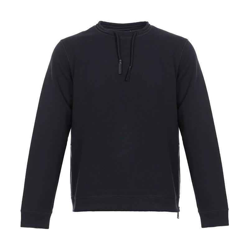 EMPORIO ARMANI 阿玛尼 男士混纺圆领长袖卫衣运动套头衫 6Z1M82 1JQPZ 0922-海军蓝 M