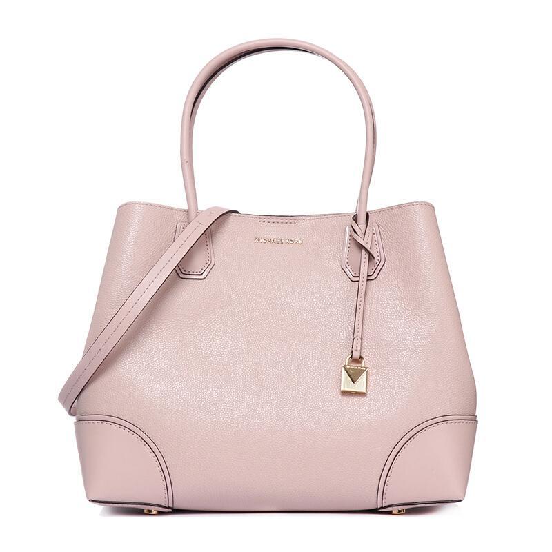 MICHAEL KORS 迈克 科尔斯 女士牛皮大号手提单肩斜挎包 30H7GZ5T7A SOFT.PINK-浅粉色