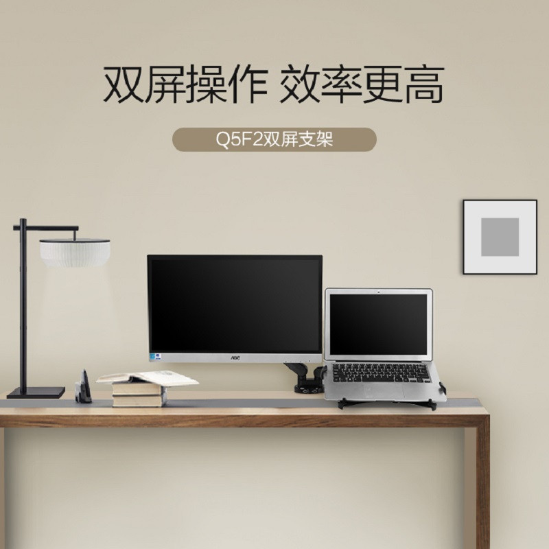 乐歌Q5F2系列800气弹式电脑支架