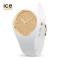 Ice-Watch艾施表 ICE glitter系列 送女生礼物时尚手表女 001352 M码 金色