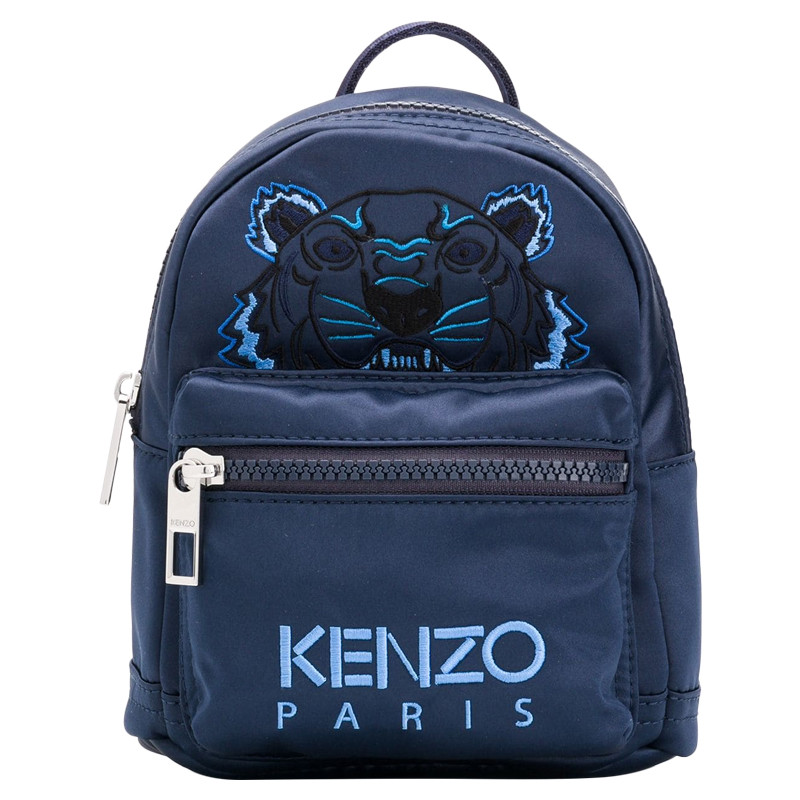 【直营】Kenzo 高田贤三 迷你号虎头刺绣涤纶双肩包背包斜跨包男女通用