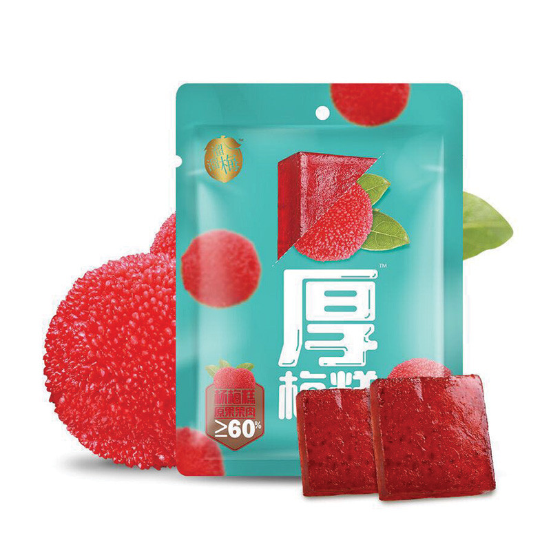 溜溜果园溜溜梅厚杨梅糕180g（袋装）