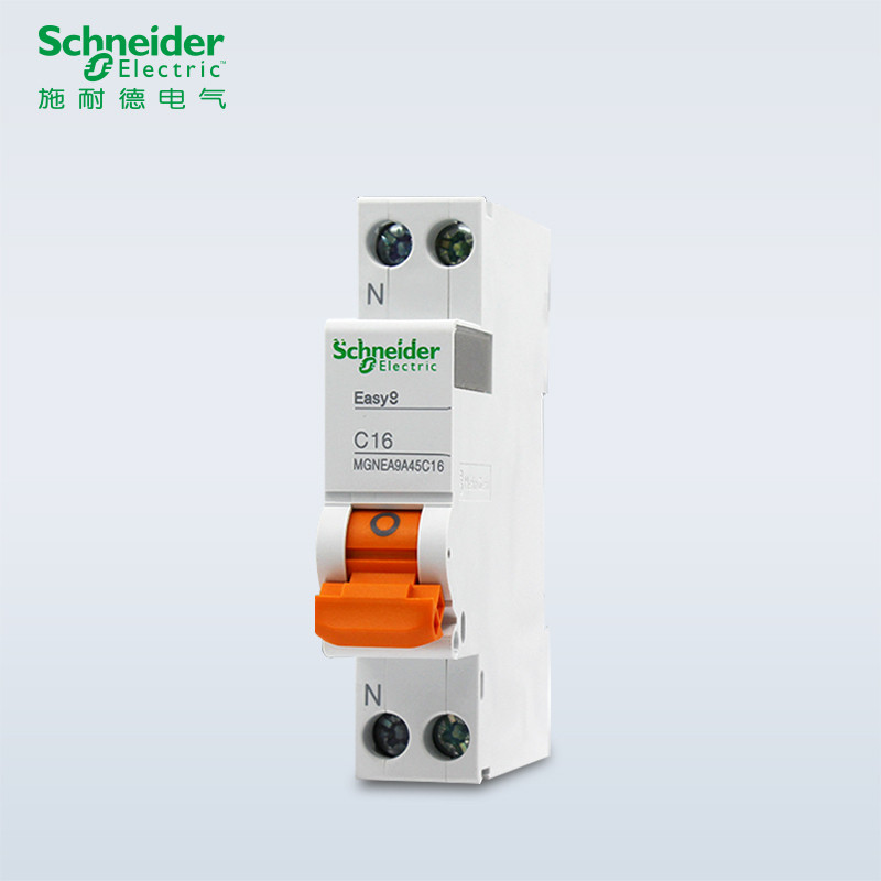 施耐德电气（Schneider Electric）E9系列家用空开 1P+N 双进双出 DPN16A