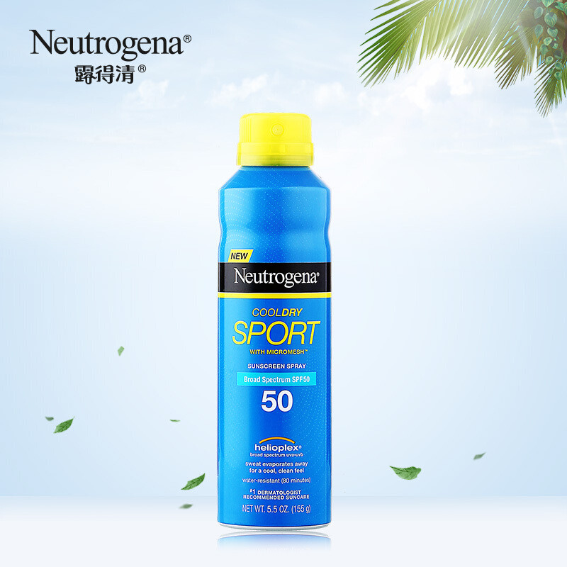 露得清防晒喷雾轻透沁凉防晒155g SPF30+/PA+++