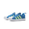 阿迪达斯adidas三叶草童鞋2019春季新款SUPERSTAR休闲鞋跑步鞋S32130 31.5码/适合脚长190mm CG6575正蓝+高光黄+亮白