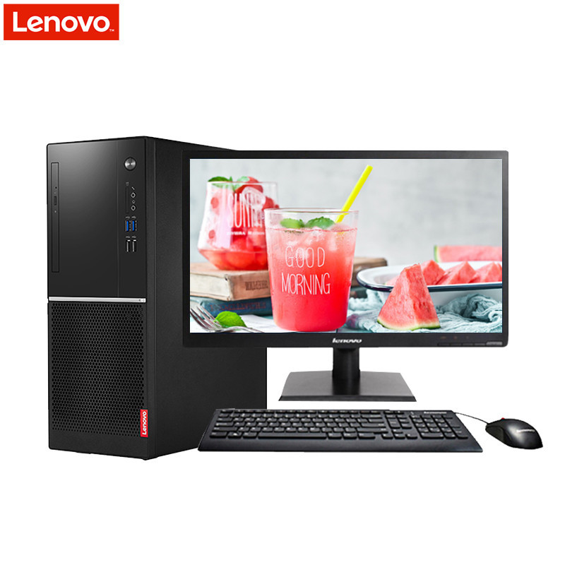 联想(Lenovo)扬天M2200r 台式商用电脑 19.5英寸屏（G3930 4G 1T 无光驱 W10H）