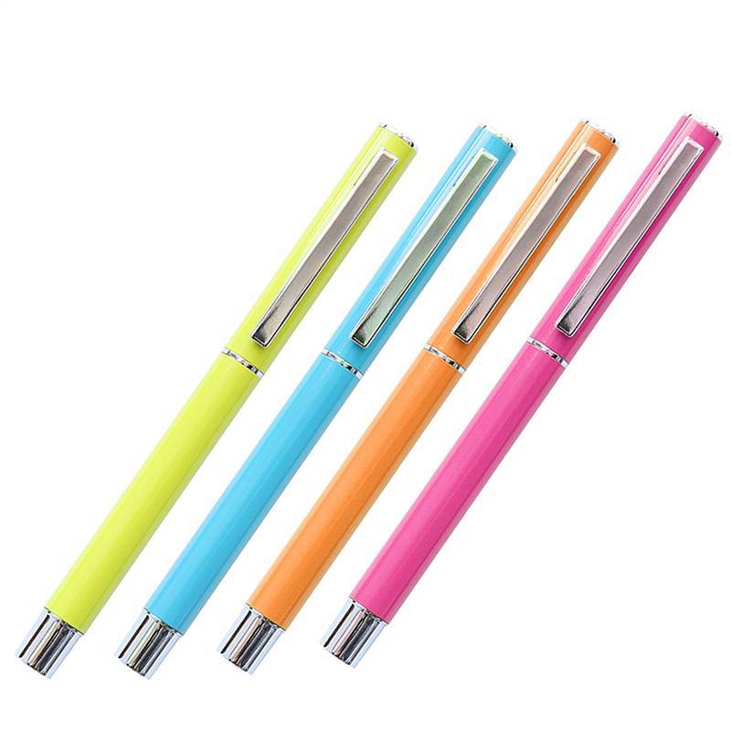 得力S81中性笔0.5mm(黑/笔壳蓝色)(支)水笔 中性笔 书写笔 办公笔 大容量 易出墨 黑色