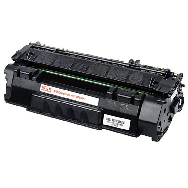 天威(PRINT-RITE) Q7553A硒鼓适用于HP-Q7553C/CANON-715商用装带芯片 黑色 黑色