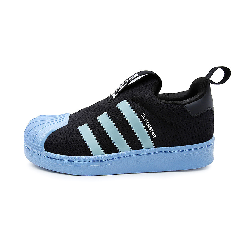 阿迪达斯三叶草儿童（ADIDAS KIDS）运动男女婴童SUPERSTAR贝壳头经典板鞋AQ0204 AQ0205（婴童） 3K（19码）