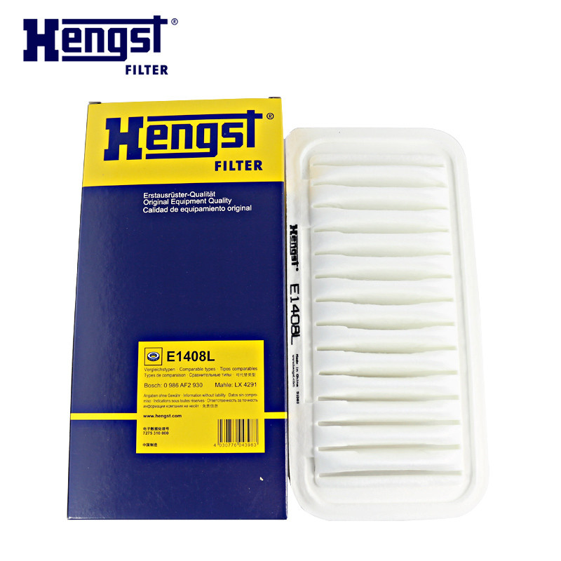 汉格斯特（hengst）空气滤清器E1408L适用于炫丽1.5L,酷熊