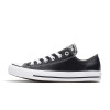 [直营]CONVERSE匡威Chuck Taylor All Star牛皮低帮男女通用帆布鞋休闲鞋运动鞋 黑色132174C US8.5=42
