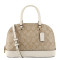 COACH/蔻驰女士时尚小号贝壳包手提包单肩斜挎多用包27583 F27583浅棕
