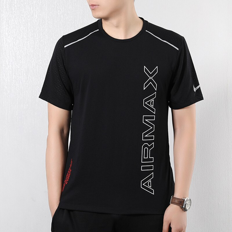 耐克（NIKE）男款运动户外Air-max短袖T恤AQ9922 2XL AQ9922-010（男）