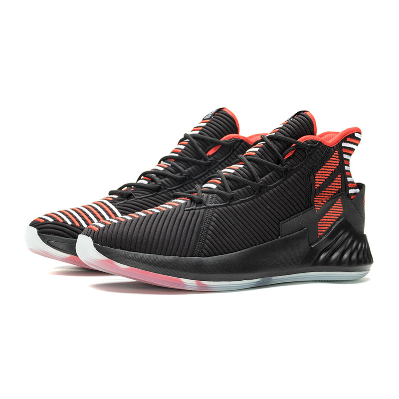【自营】阿迪达斯男篮球鞋D ROSE 9 - GEEK UP篮球运动鞋EE6846 EE6846黑+红+白 40.5码