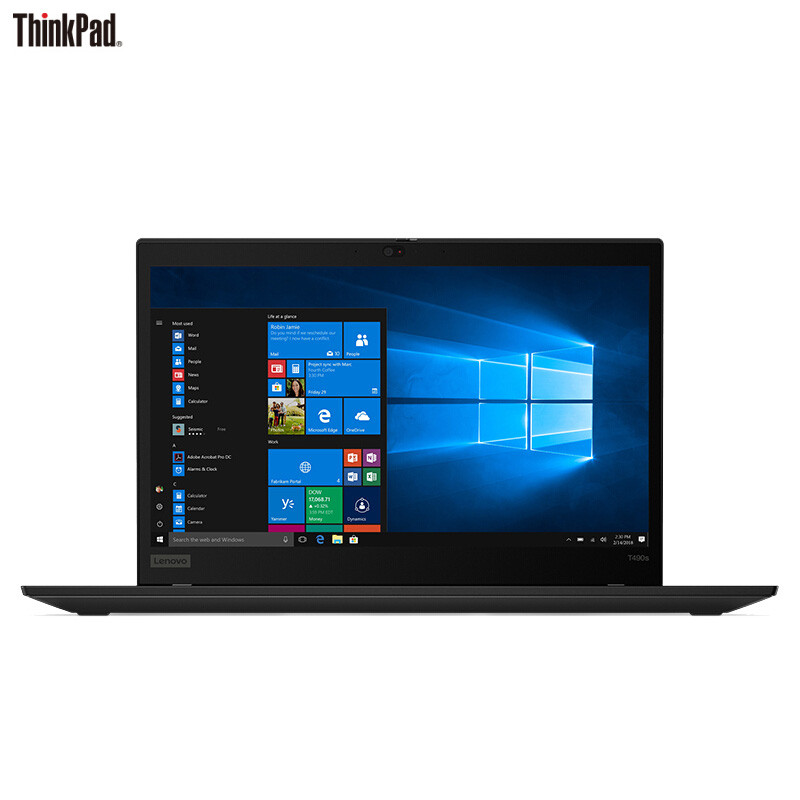 联想ThinkPad T490s 1FCD 14英寸笔记本电脑 (i7 8565U 16G 1T固态 高分屏 W10）