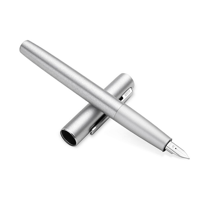 德国 LAMY 凌美 永恒系列钢笔 银色钢笔EF尖