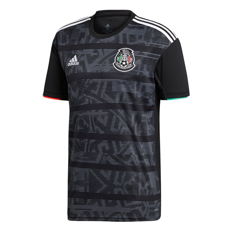 Adidas阿迪达斯T恤墨西哥美洲杯小豌豆足球服主场短袖球衣DP0206 L DP0206