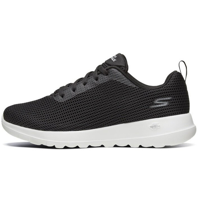 斯凯奇SKECHERS女子女士绑带健步鞋15641/BKW39码US9码 黑色女款 41