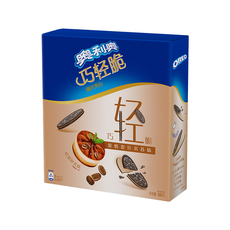 奥利奥巧轻脆浓情提拉米苏味380g