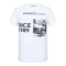 VERSACE JEANS 男士白色短袖T恤衫 B3GTA72E 36609 003 XL 白色