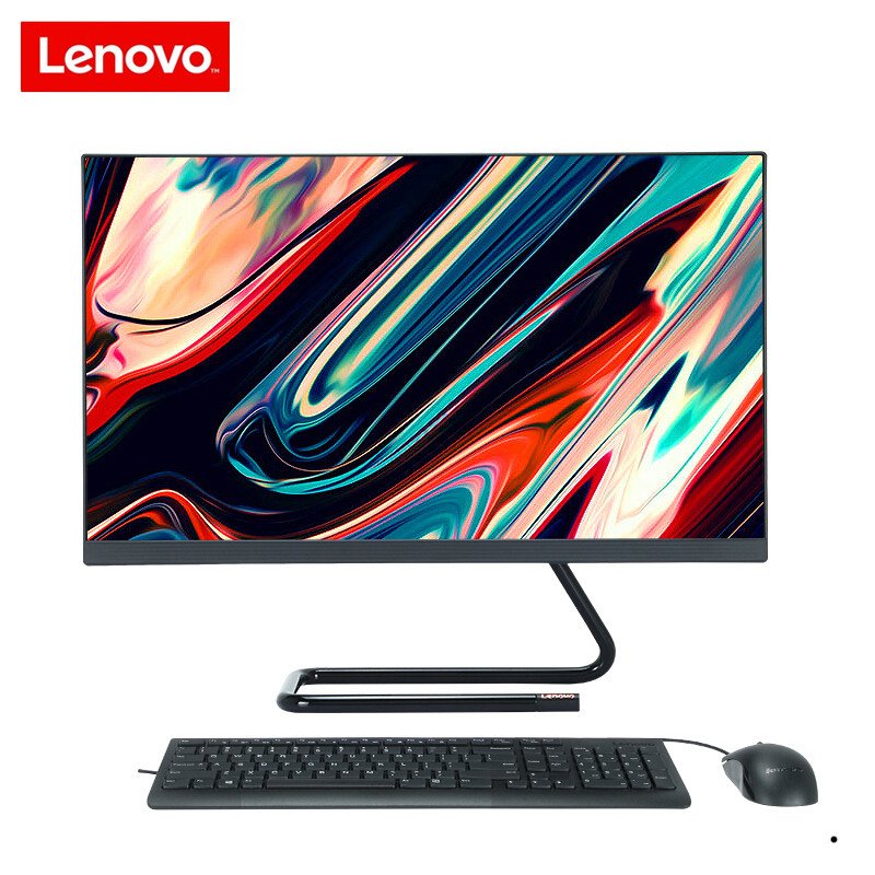 联想(Lenovo)AIO520C-22 i3-8145U/8G/256GB/21.5英寸/黑色/定制一体机台式电脑办公