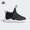 Adidas阿迪达斯儿童运动休闲鞋婴童训练童鞋AH2538 黑色/纯质灰 26.5