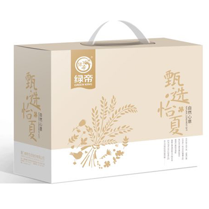 绿帝粥料礼盒（八宝粥350g+紫薯黑米粥350g+红豆薏米粥350g+绿豆百合粥350g+糙米莲子350g