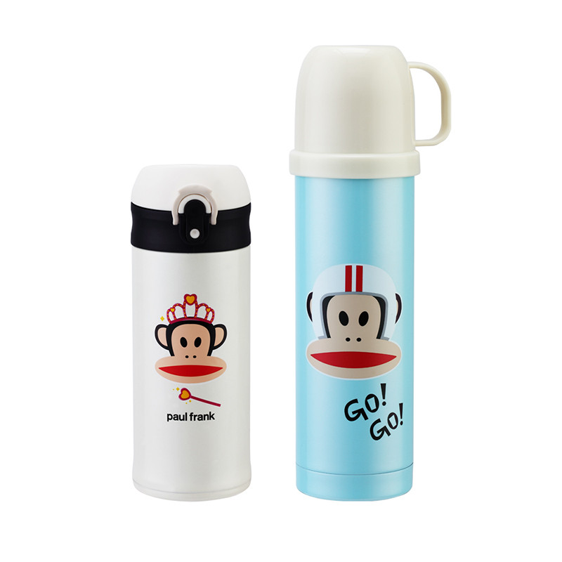 大嘴猴(paul frank) 如意套装 PFC203T 白色蓝色