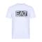 EMPORIO ARMANI EA7 阿玛尼 男士棉质圆领短袖T恤衫 3GPT62 PJ03Z 1100-白色 L