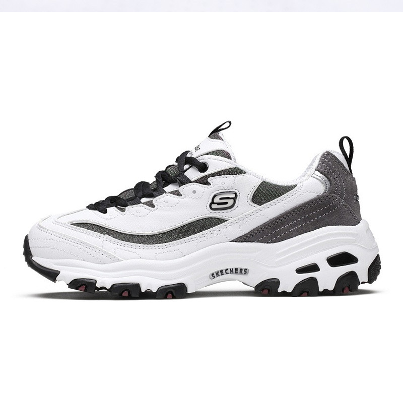 斯凯奇Skechers D’LITES系列时尚绑带运动鞋男鞋-99999958-CCSL 白色 40