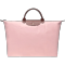 Longchamp 珑骧 女士织物大号短柄可折叠手提包 1624 089 001-黑色