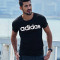 adidas阿迪达斯NEO新款男运动休闲短袖T恤DW7911 DY8705 S