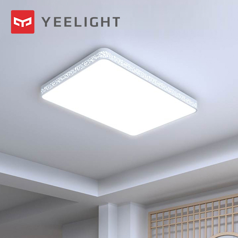 Yeelight光韵智能LED吸顶灯卧室客厅现代简约新款长方形灯具灯饰现代简约手机遥控 米家app智能联动