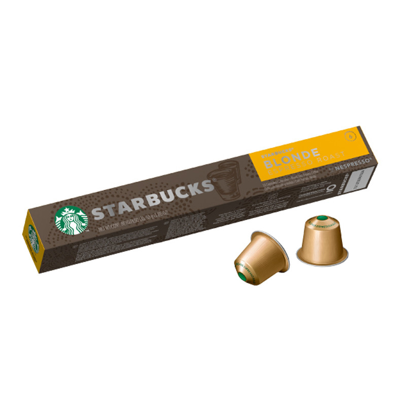 星巴克(Starbucks) 轻度烘焙浓缩咖啡 咖啡胶囊53g（内含10颗）
