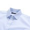 雅戈尔Youngor【DP免烫】夏季男士纯棉长袖衬衫修身商务休闲浅蓝小 41 浅蓝/粉蓝