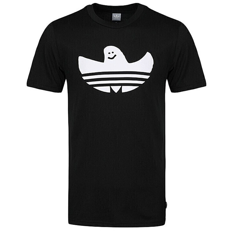 ADIDAS(阿迪)2019夏季男子短袖上衣DH3900 2XL 黑色