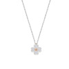 SWAROVSKI 施华洛世奇 LATISHAFLOWER人造水晶女士吊坠项链黑色镀白金色5368980