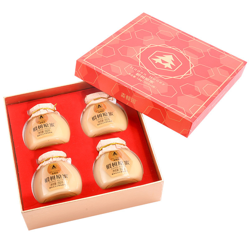 森蜂园椴树原蜜礼盒1400g