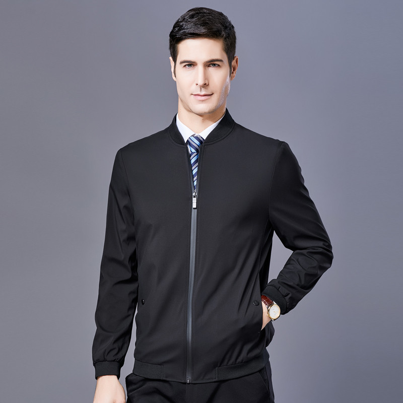 恒源祥男士夹克19XL88851 XXL/185 黑色