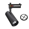 西顿照明 黑色轨道灯 S-L2 25W 蔬菜区4000K 15°