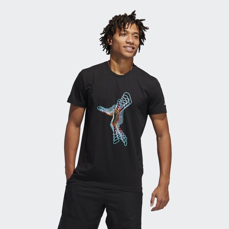 ADIDAS(阿迪)夏季男子短袖DX0302 2XL 默认颜色