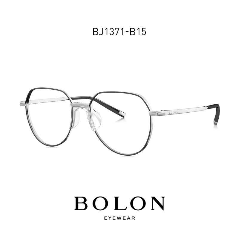 BOLON暴龙2019新品钛金属光学眼镜潮流 近视镜架王俊凯同款BJ1371 BJ1371B15