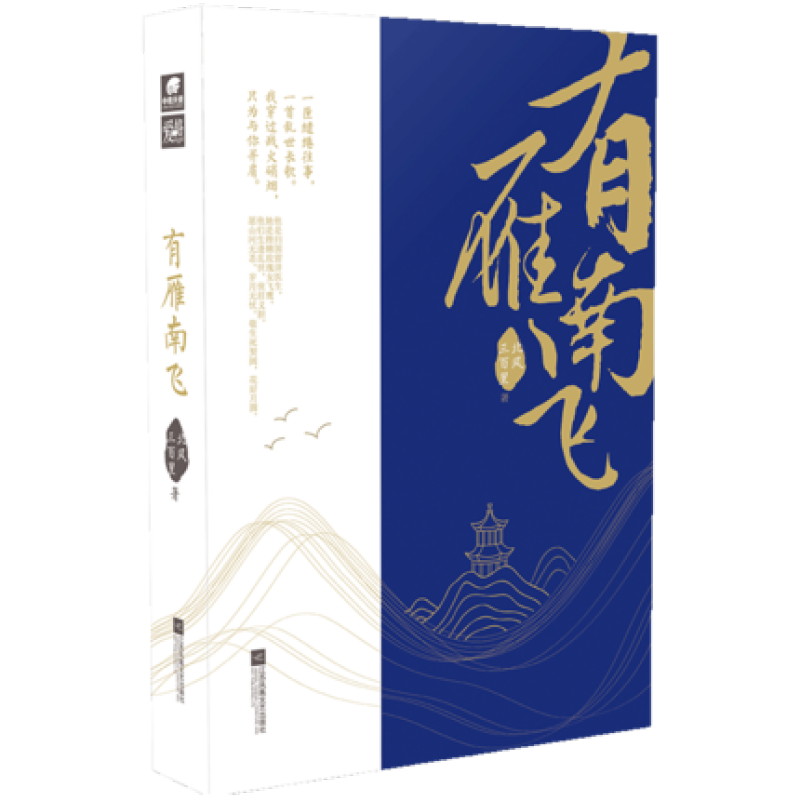 北风三百里著 有雁南飞 青春文学都市言情爱格小说书 民国战乱年代的爱情家国虐恋情深 留洋归国医生X女飞鹰