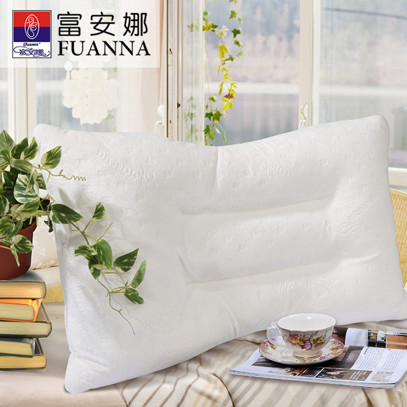 富安娜 (FUANNA) 新一代 健眠安梦枕 60*40cm 850g 白色 60cm*40cm