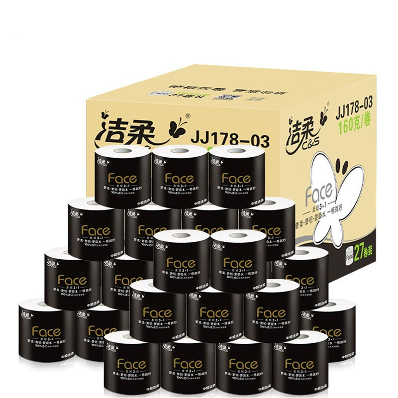 洁柔卷纸Face系列 四层 160g*27卷