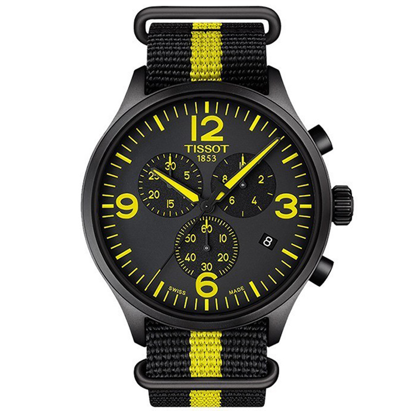 TISSOT 天梭速驰系列皮带男士石英表T116.617.36.057.00 T116.617.37.057.00