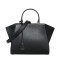 FENDI/芬迪 女包3JOURS吊牌缀饰手拎斜挎包 8BH2790 黑色